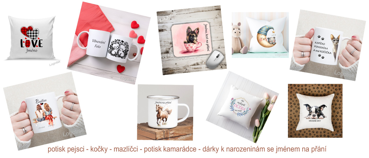 NOVÉ MOTIVY K POTISKU - PEJSCI-KOČKY-NAROZENINY-PRO ZAMILOVANÉ